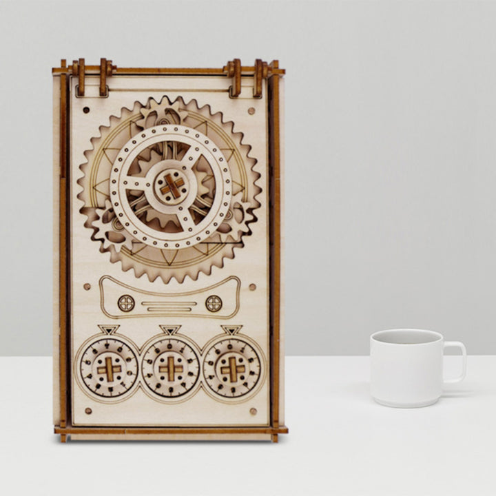 Treasure box wooden machine model